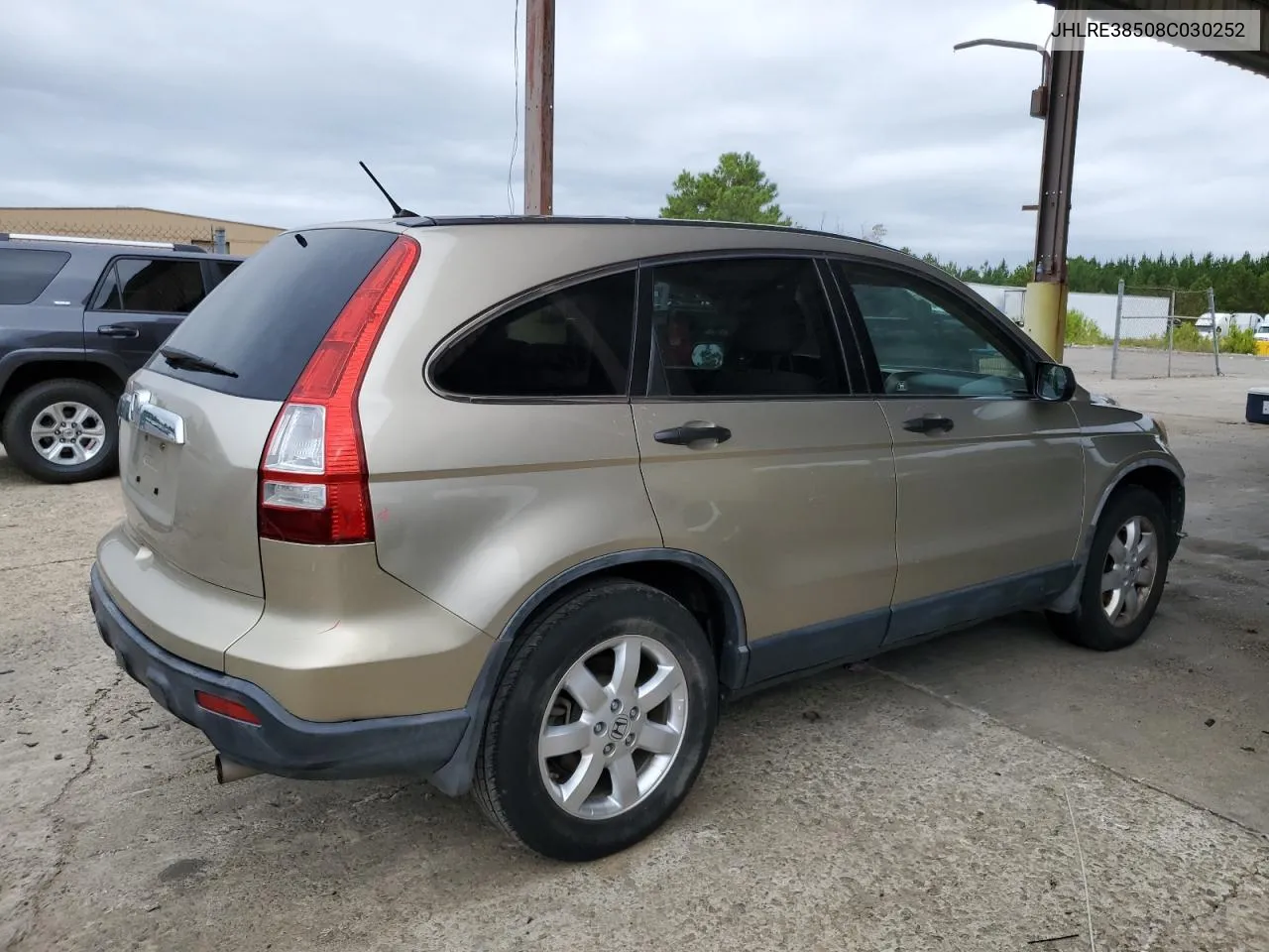 JHLRE38508C030252 2008 Honda Cr-V Ex