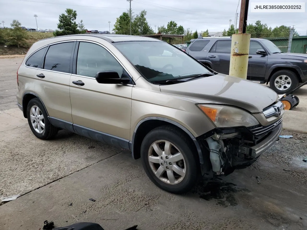 JHLRE38508C030252 2008 Honda Cr-V Ex