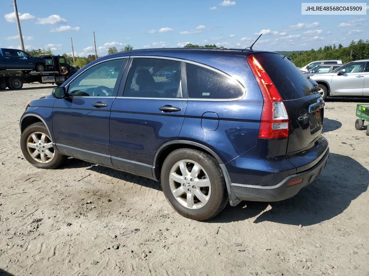 JHLRE48568C045909 2008 Honda Cr-V Ex