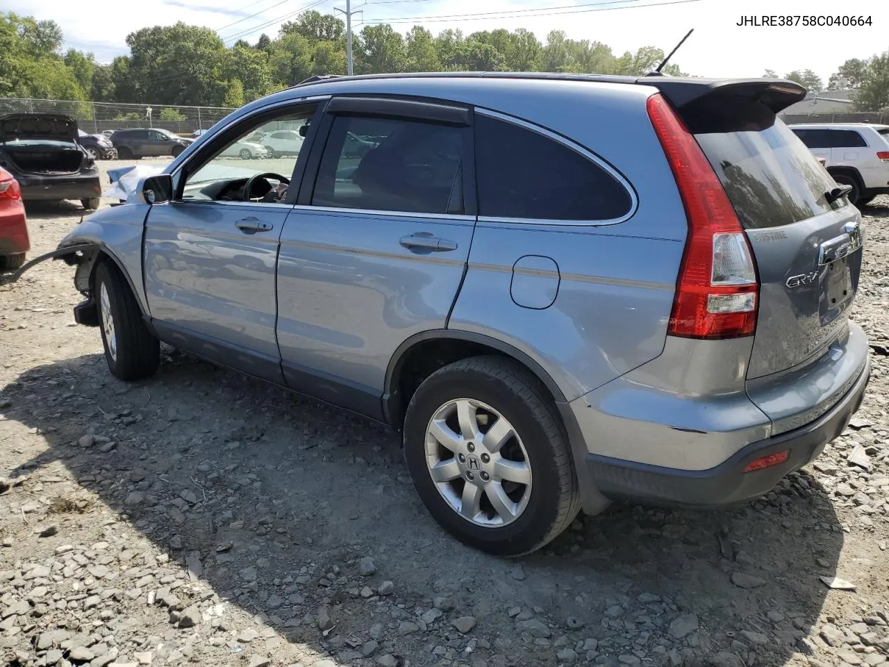 JHLRE38758C040664 2008 Honda Cr-V Exl