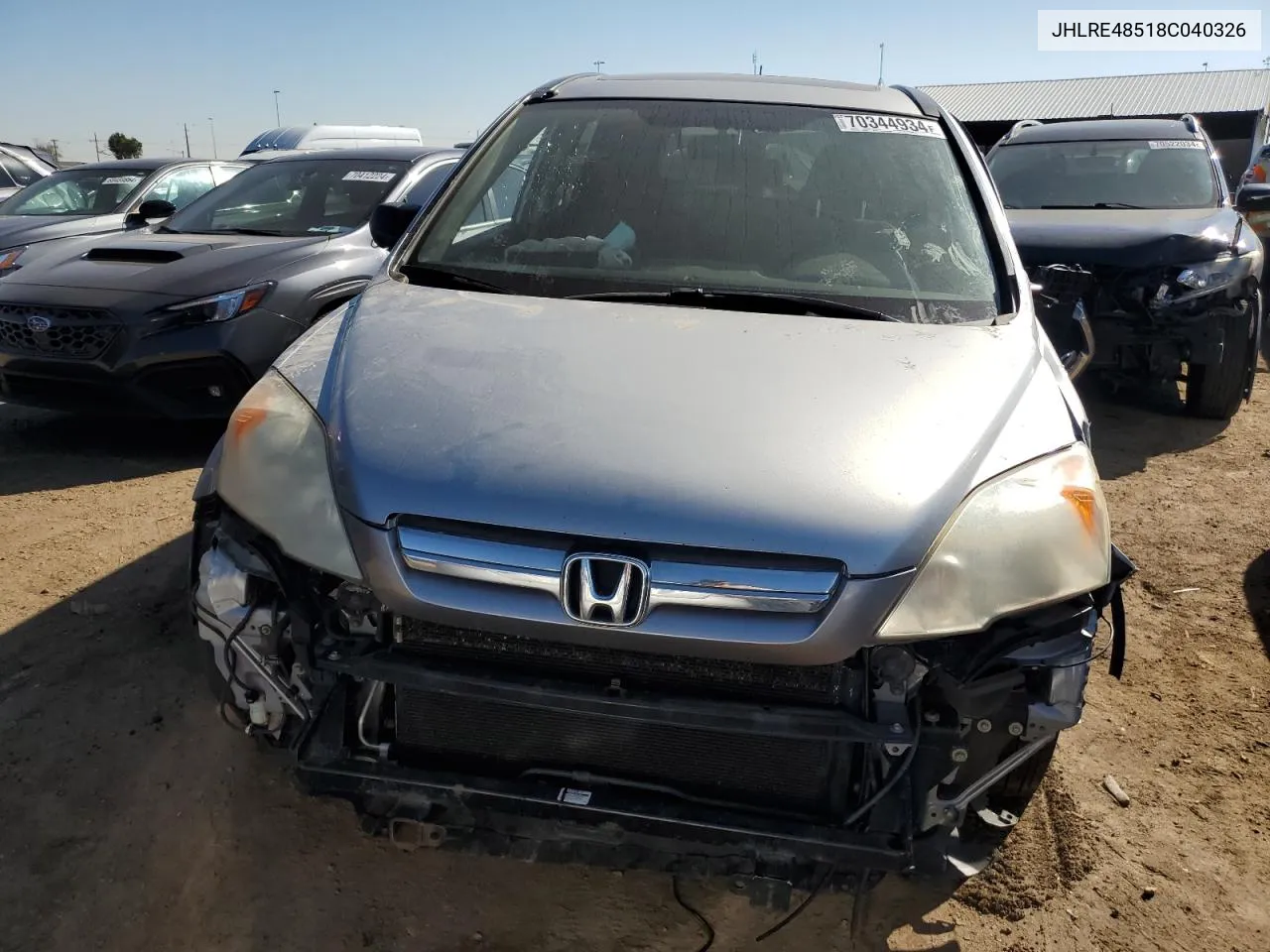 JHLRE48518C040326 2008 Honda Cr-V Ex