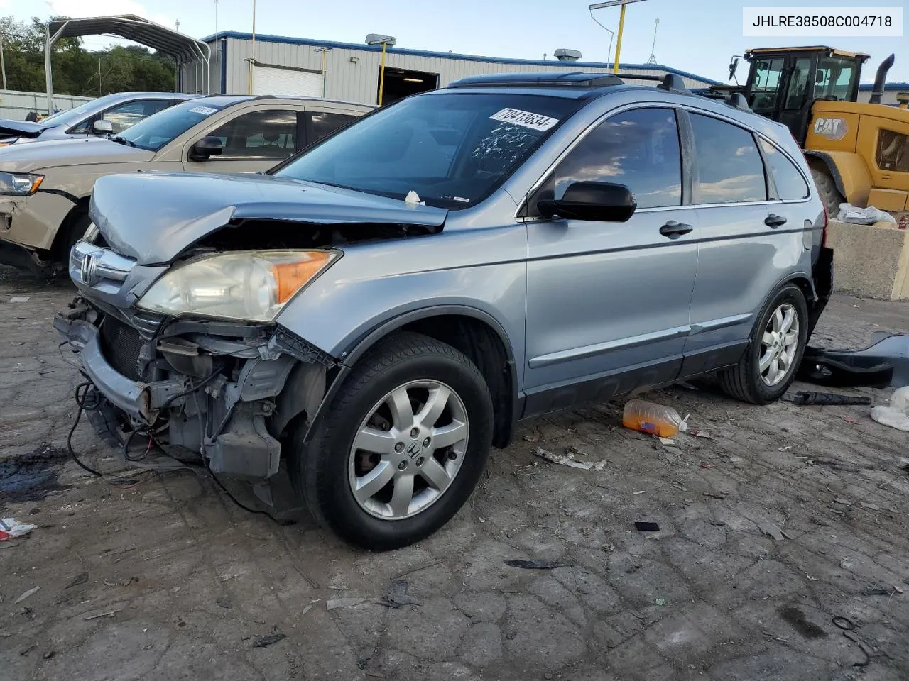 JHLRE38508C004718 2008 Honda Cr-V Ex