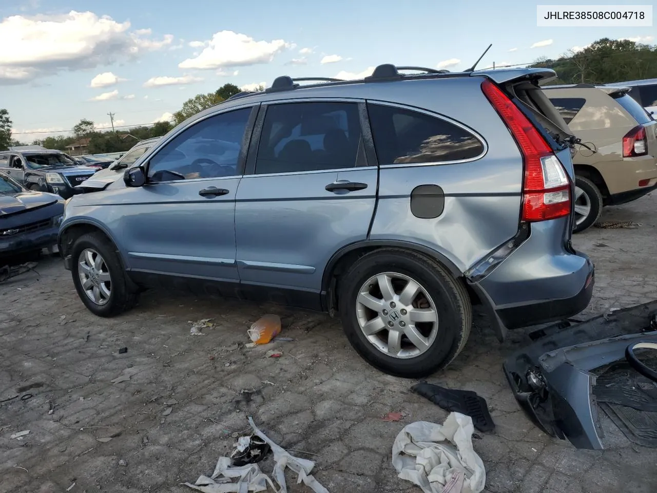 JHLRE38508C004718 2008 Honda Cr-V Ex