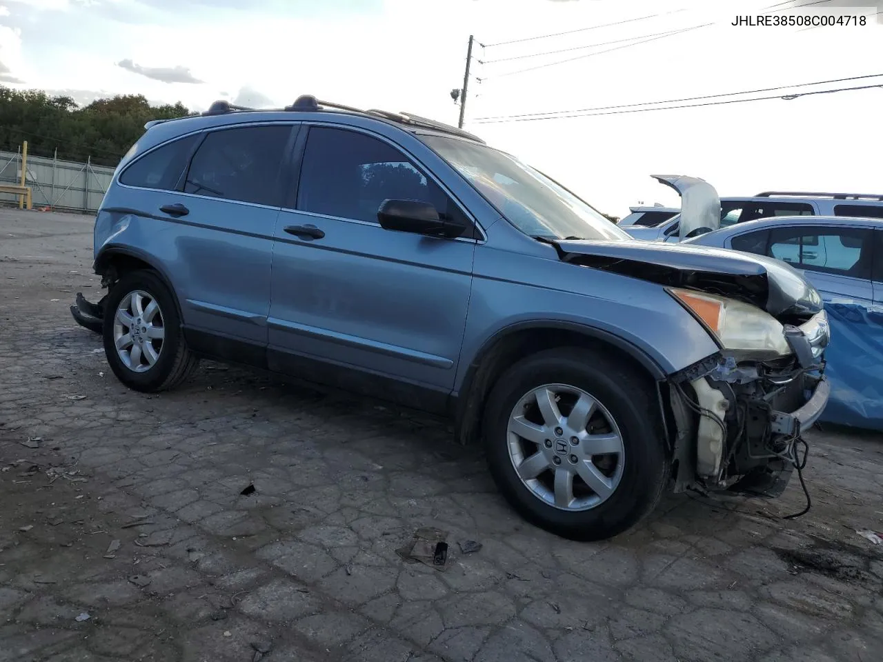 JHLRE38508C004718 2008 Honda Cr-V Ex