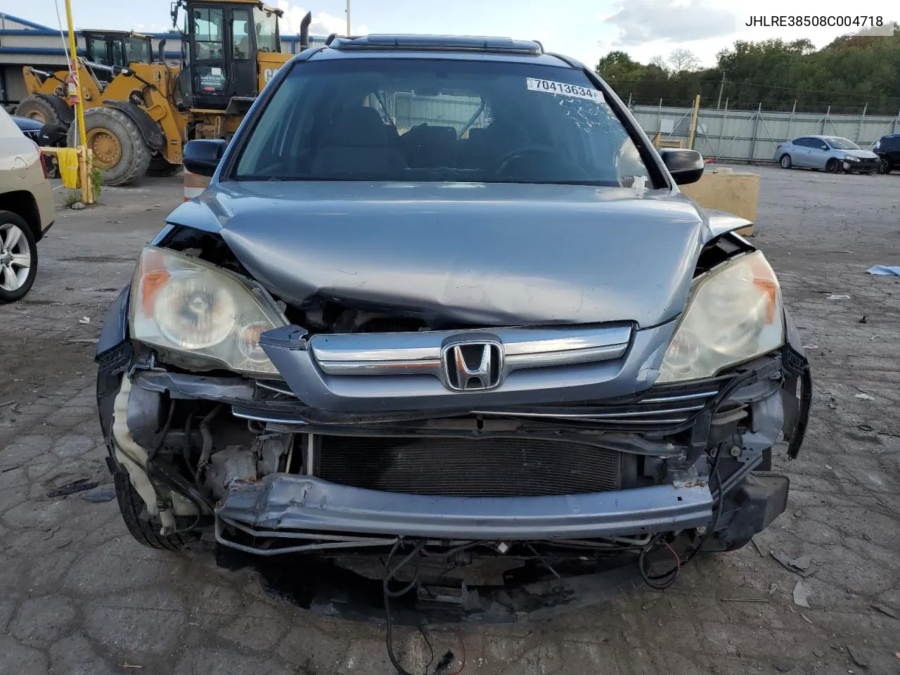 JHLRE38508C004718 2008 Honda Cr-V Ex