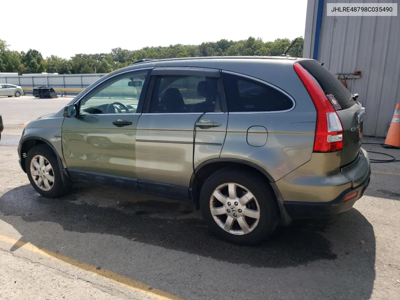 JHLRE48798C035490 2008 Honda Cr-V Exl