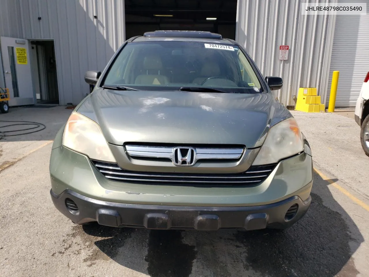 JHLRE48798C035490 2008 Honda Cr-V Exl