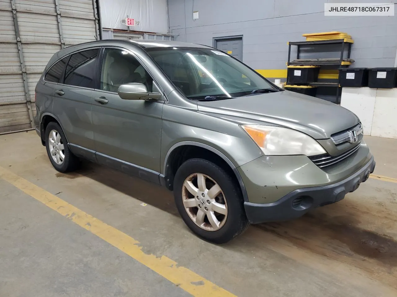 JHLRE48718C067317 2008 Honda Cr-V Exl