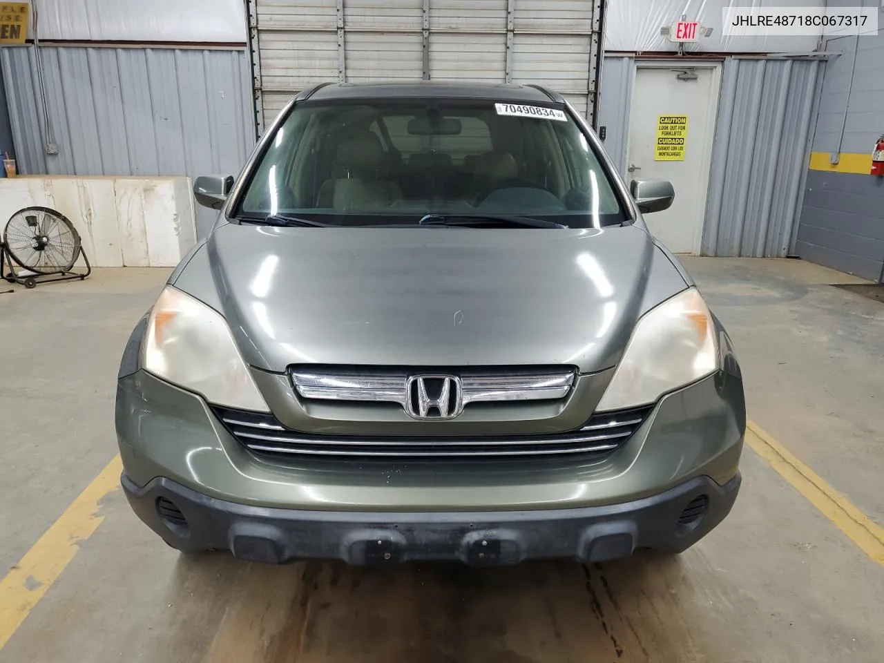 JHLRE48718C067317 2008 Honda Cr-V Exl