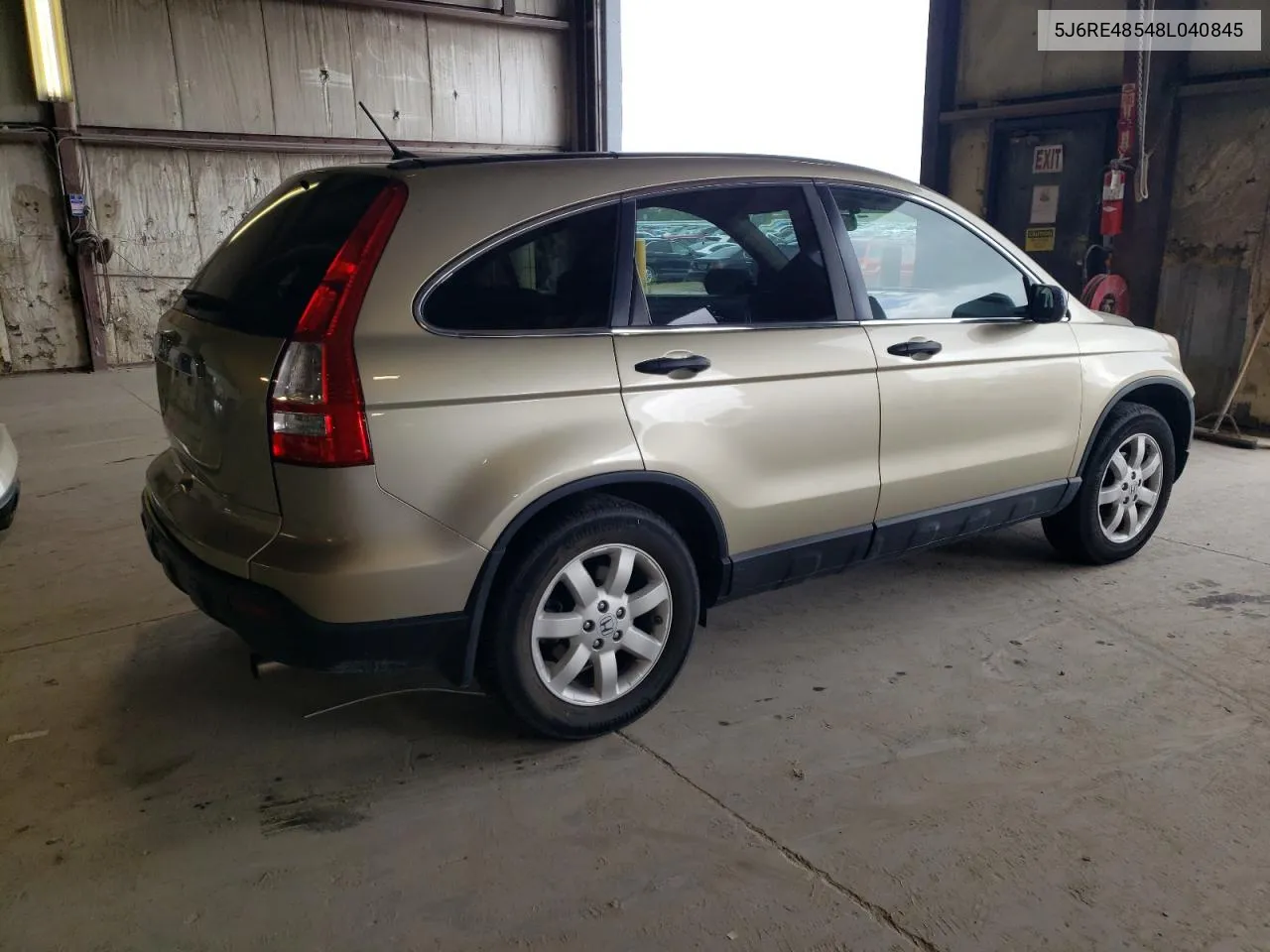 5J6RE48548L040845 2008 Honda Cr-V Ex