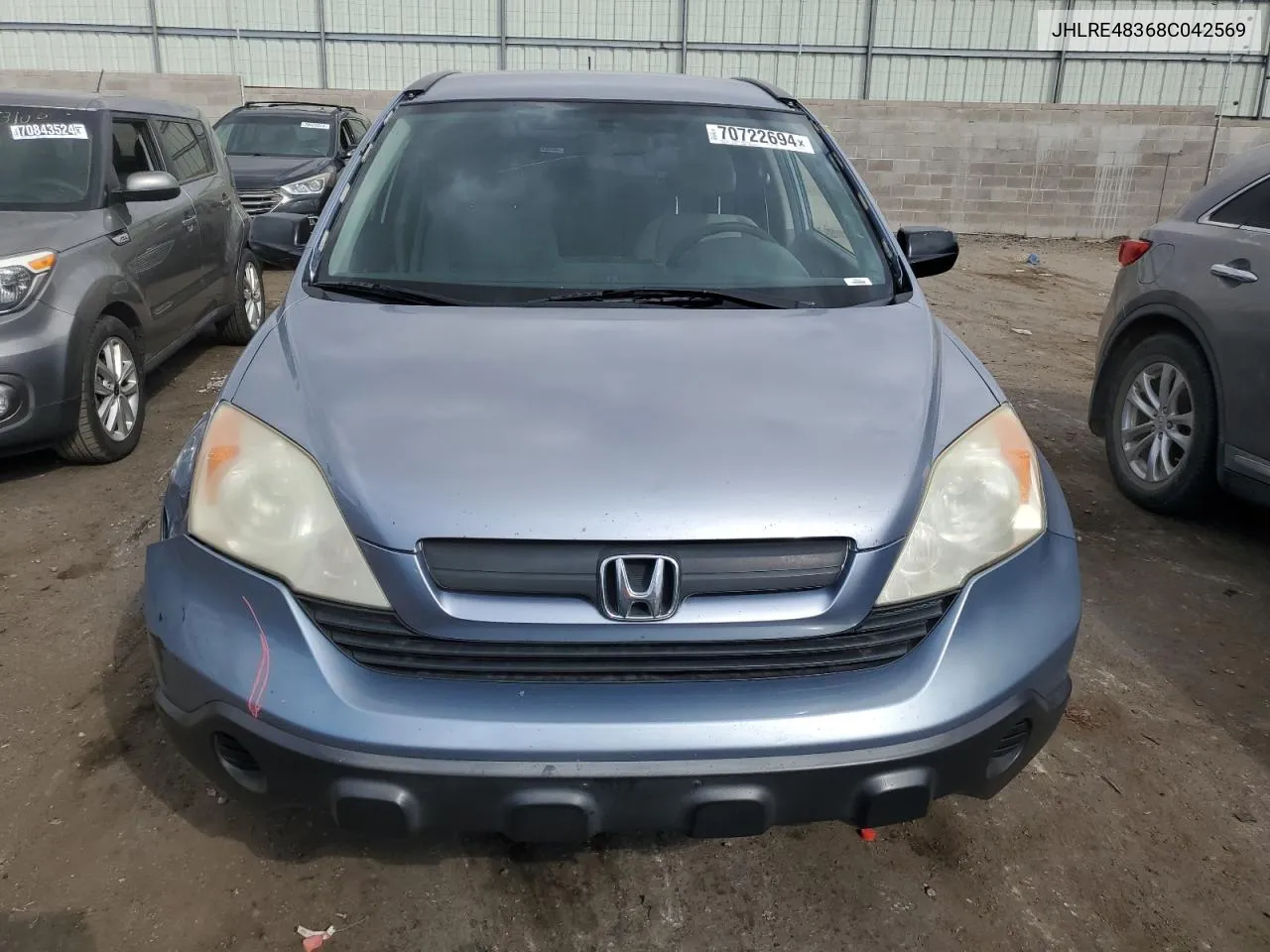 JHLRE48368C042569 2008 Honda Cr-V Lx