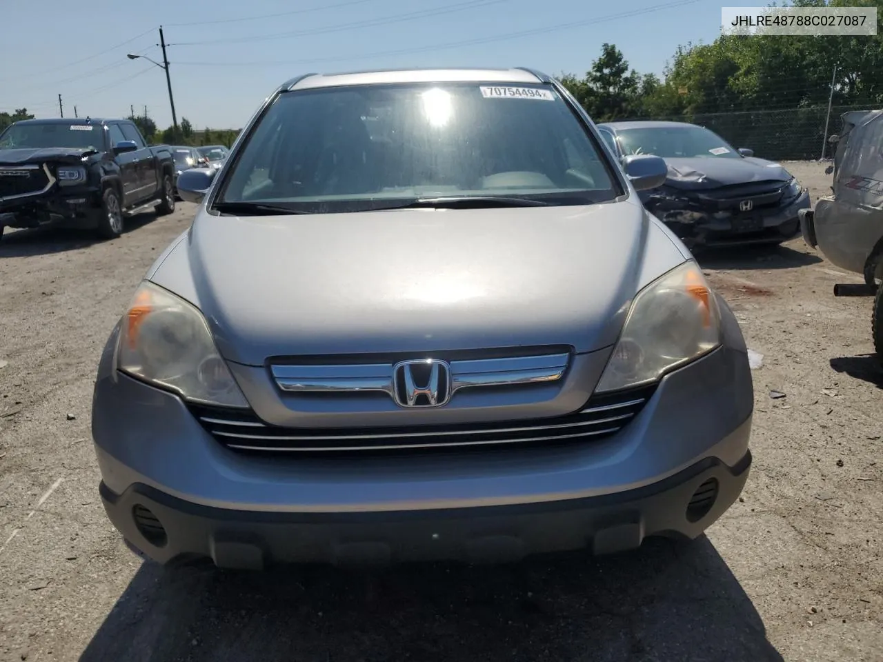 JHLRE48788C027087 2008 Honda Cr-V Exl