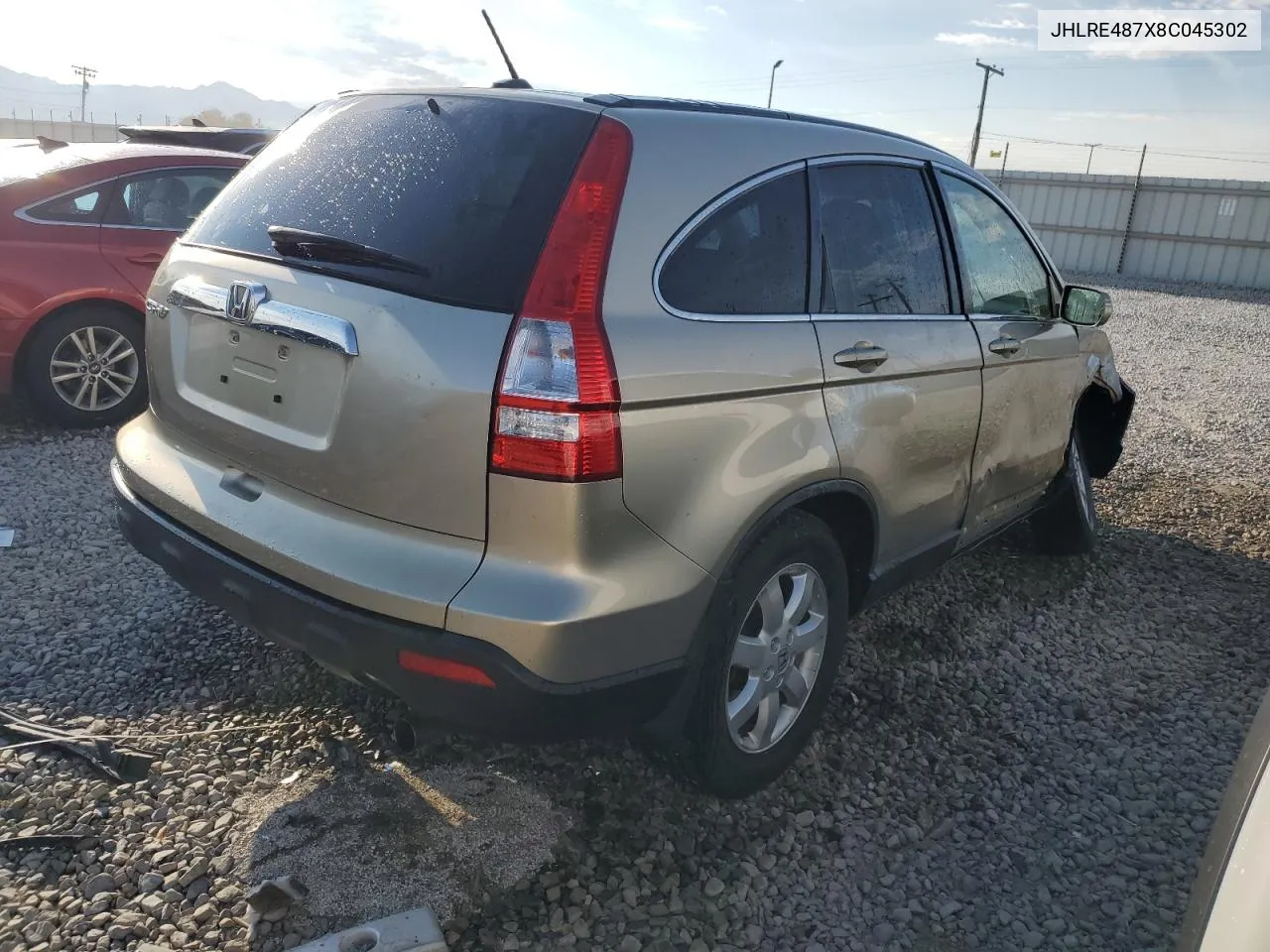 JHLRE487X8C045302 2008 Honda Cr-V Exl