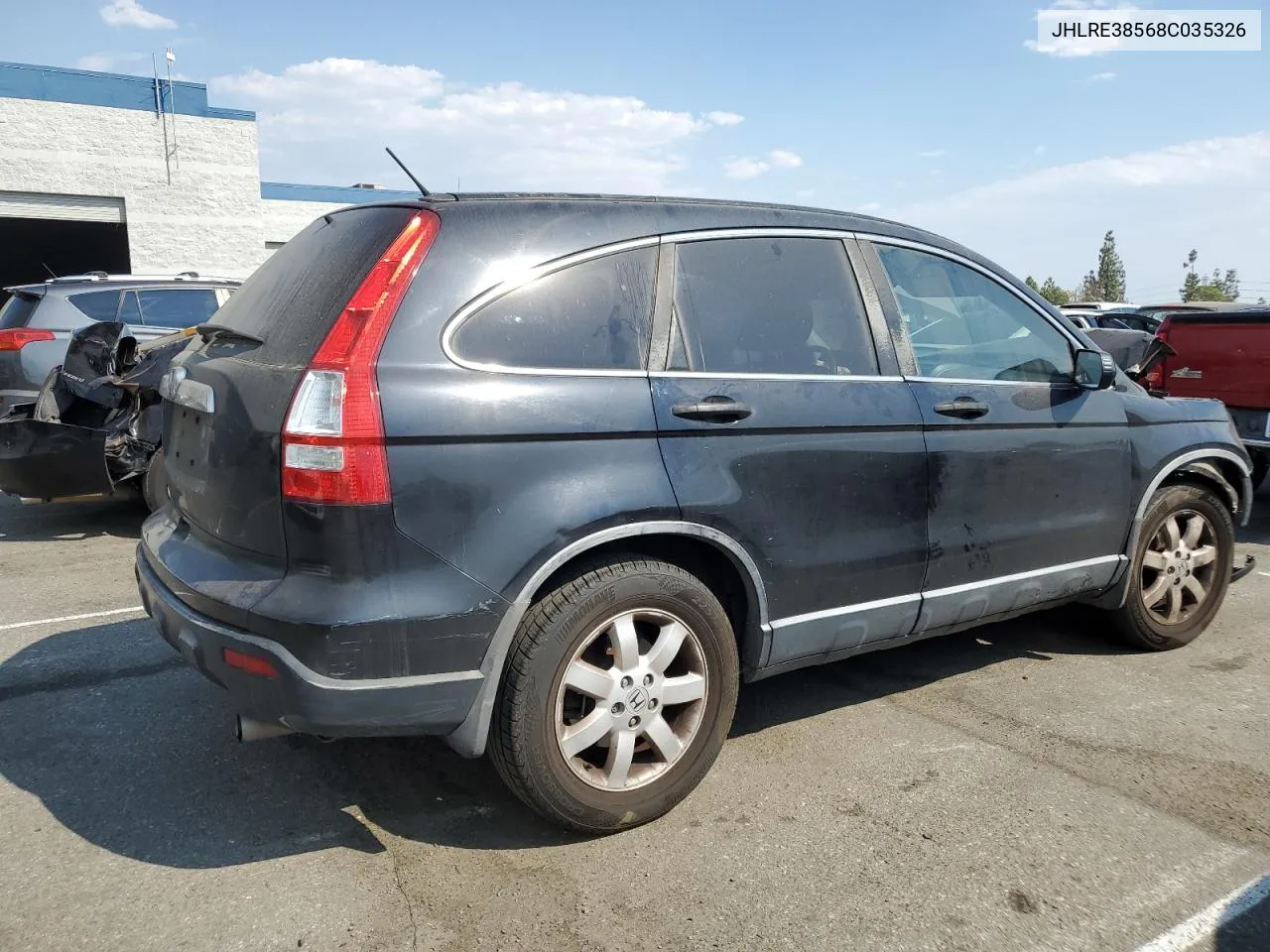 JHLRE38568C035326 2008 Honda Cr-V Ex