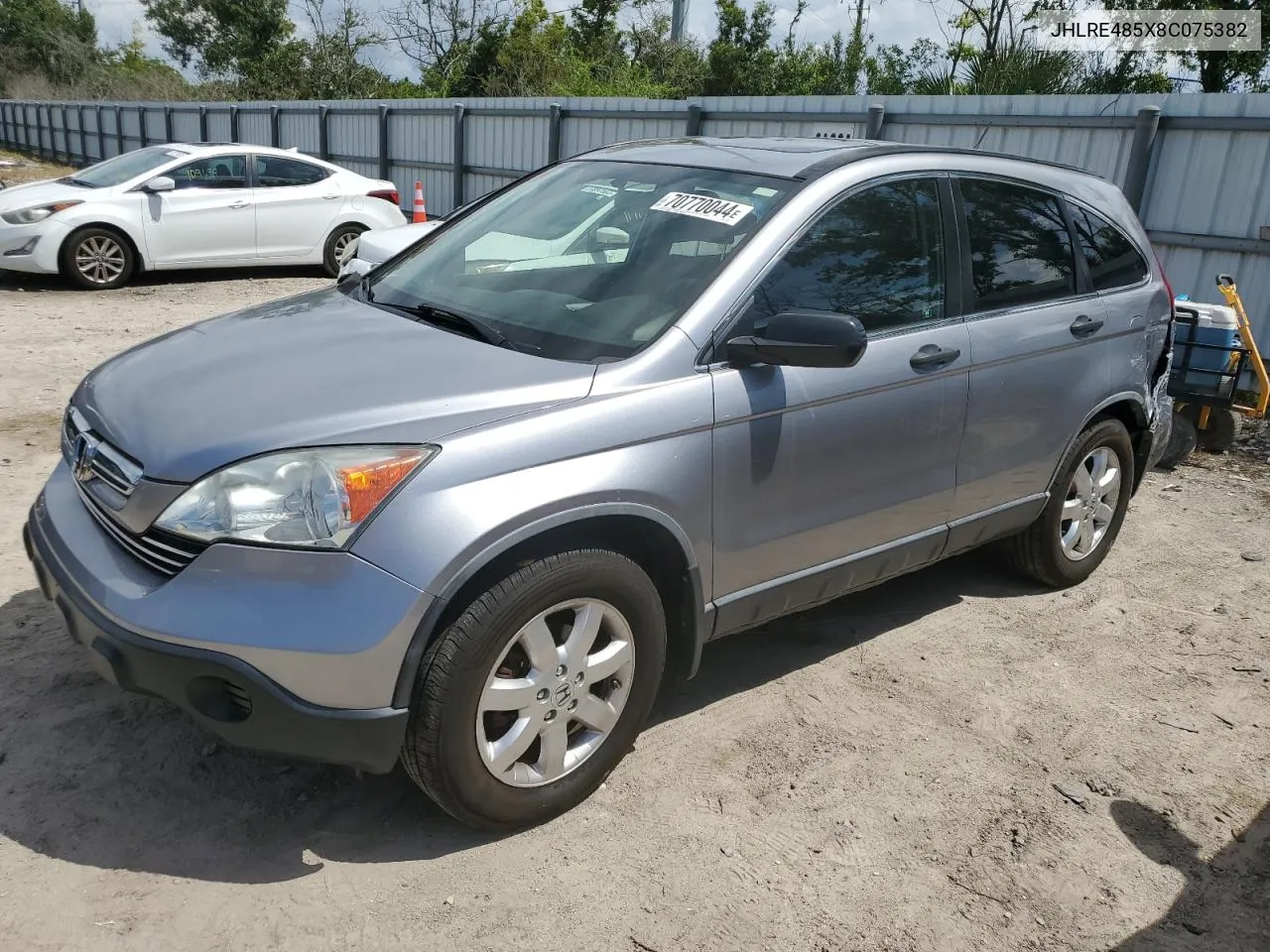 JHLRE485X8C075382 2008 Honda Cr-V Ex