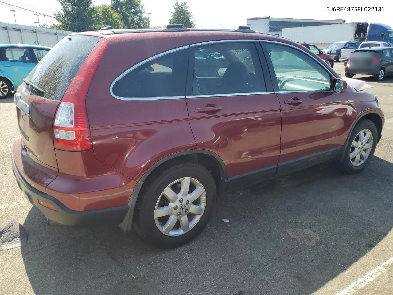 5J6RE48758L022131 2008 Honda Cr-V Exl