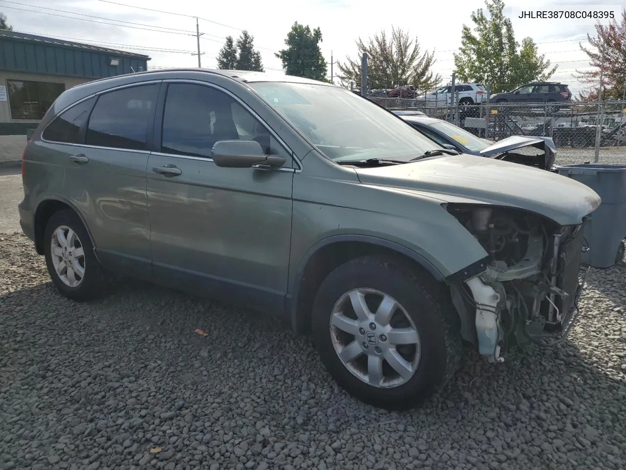 JHLRE38708C048395 2008 Honda Cr-V Exl