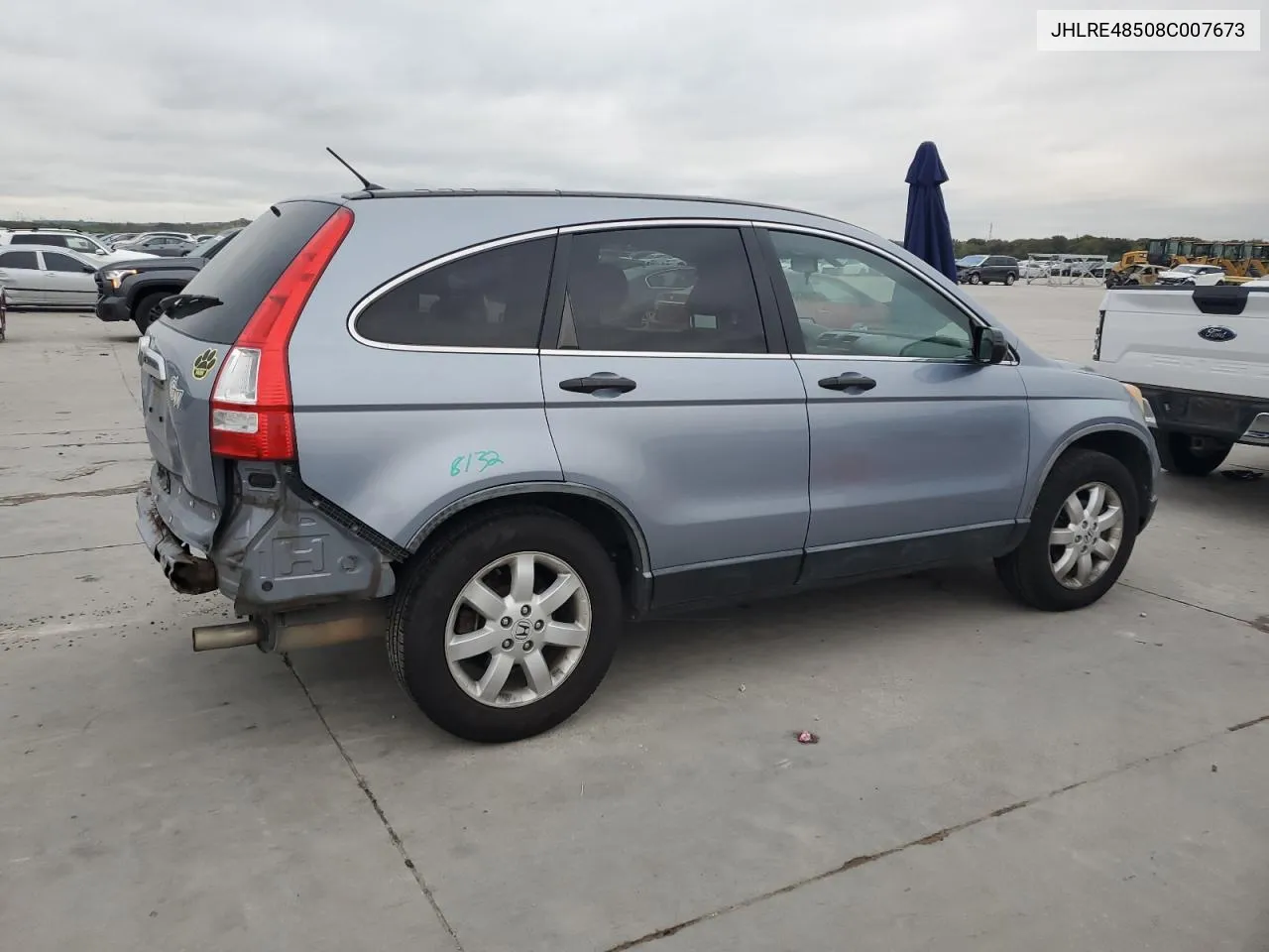 JHLRE48508C007673 2008 Honda Cr-V Ex