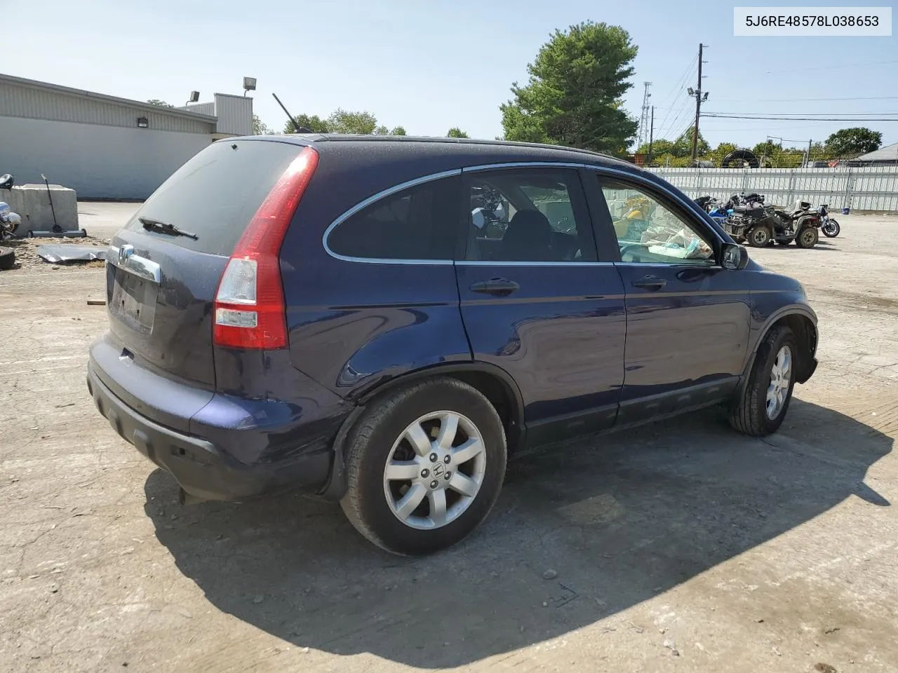 5J6RE48578L038653 2008 Honda Cr-V Ex