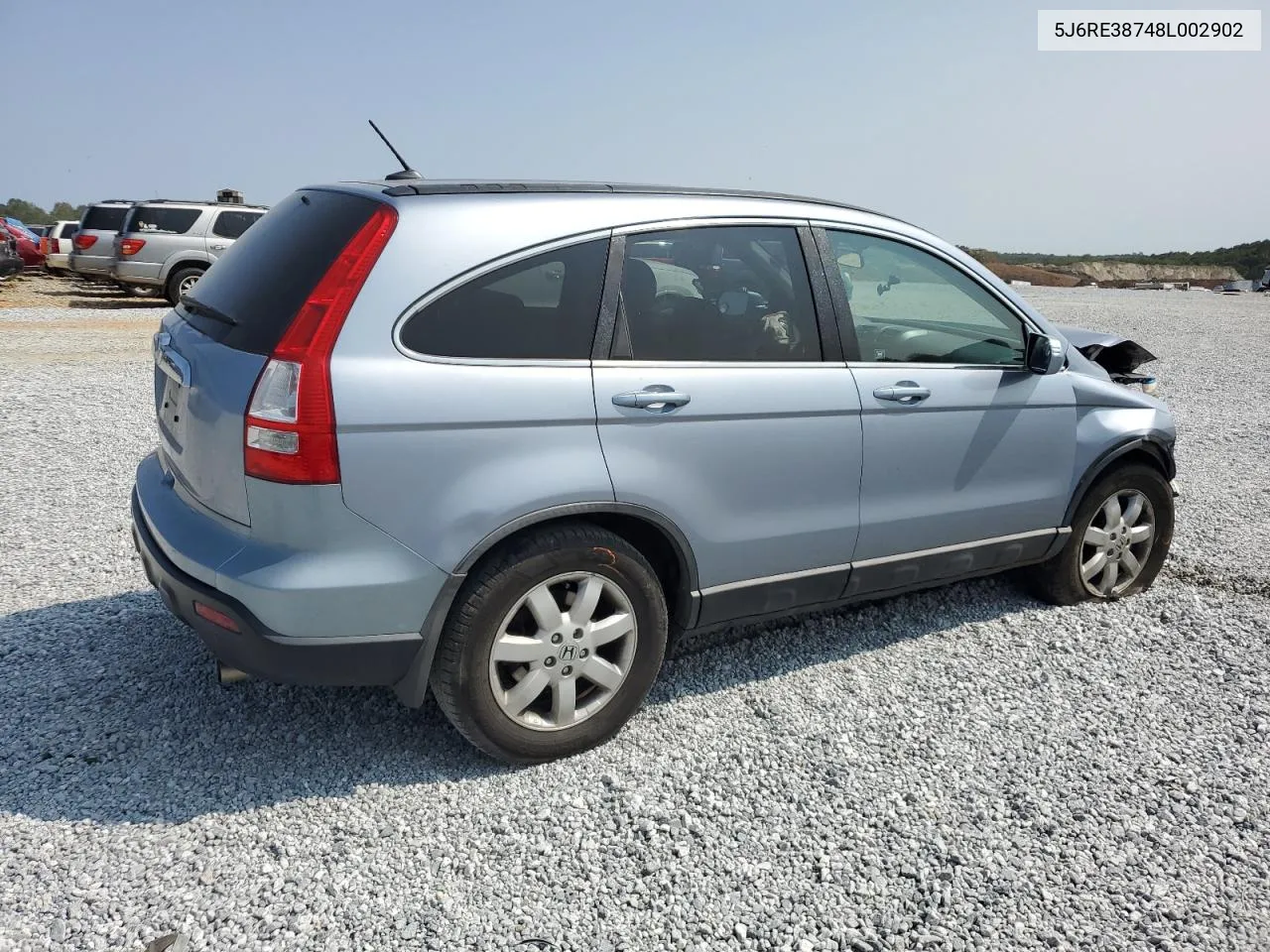 2008 Honda Cr-V Exl VIN: 5J6RE38748L002902 Lot: 71094114