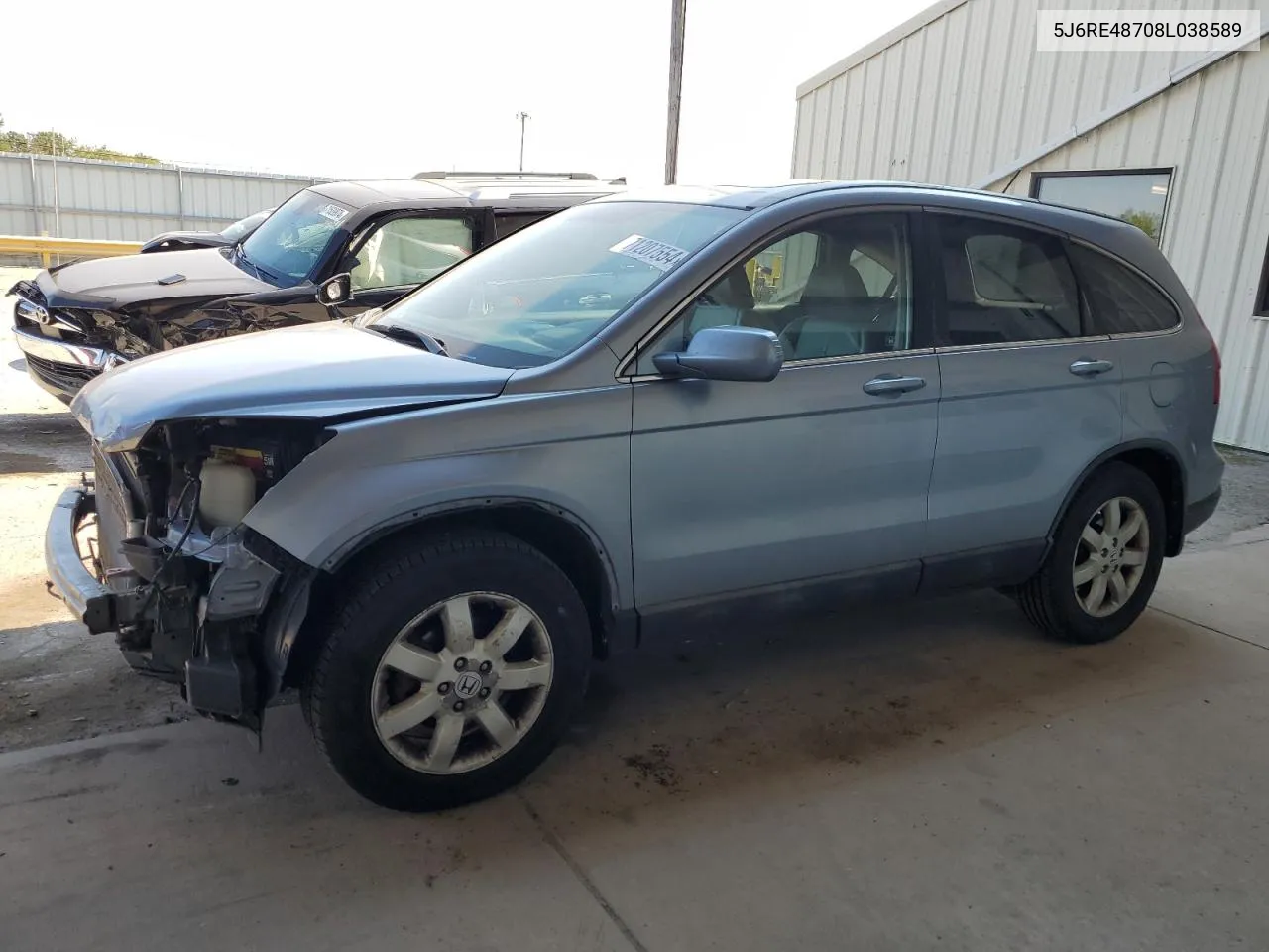 5J6RE48708L038589 2008 Honda Cr-V Exl