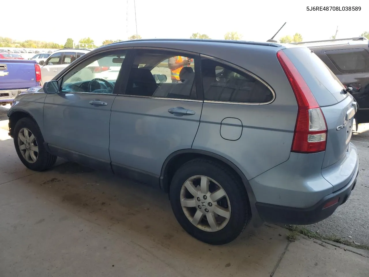 5J6RE48708L038589 2008 Honda Cr-V Exl