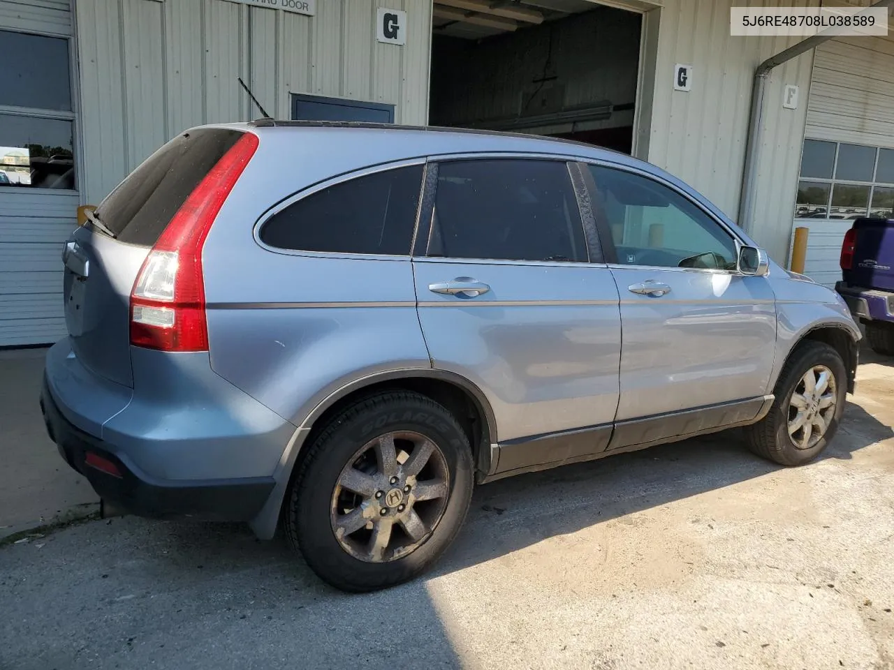 5J6RE48708L038589 2008 Honda Cr-V Exl