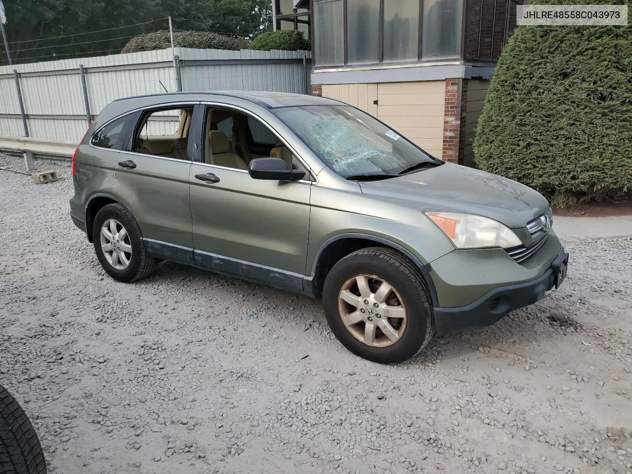 JHLRE48558C043973 2008 Honda Cr-V Ex