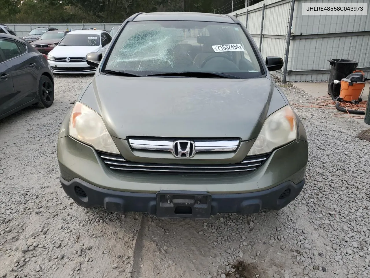 JHLRE48558C043973 2008 Honda Cr-V Ex