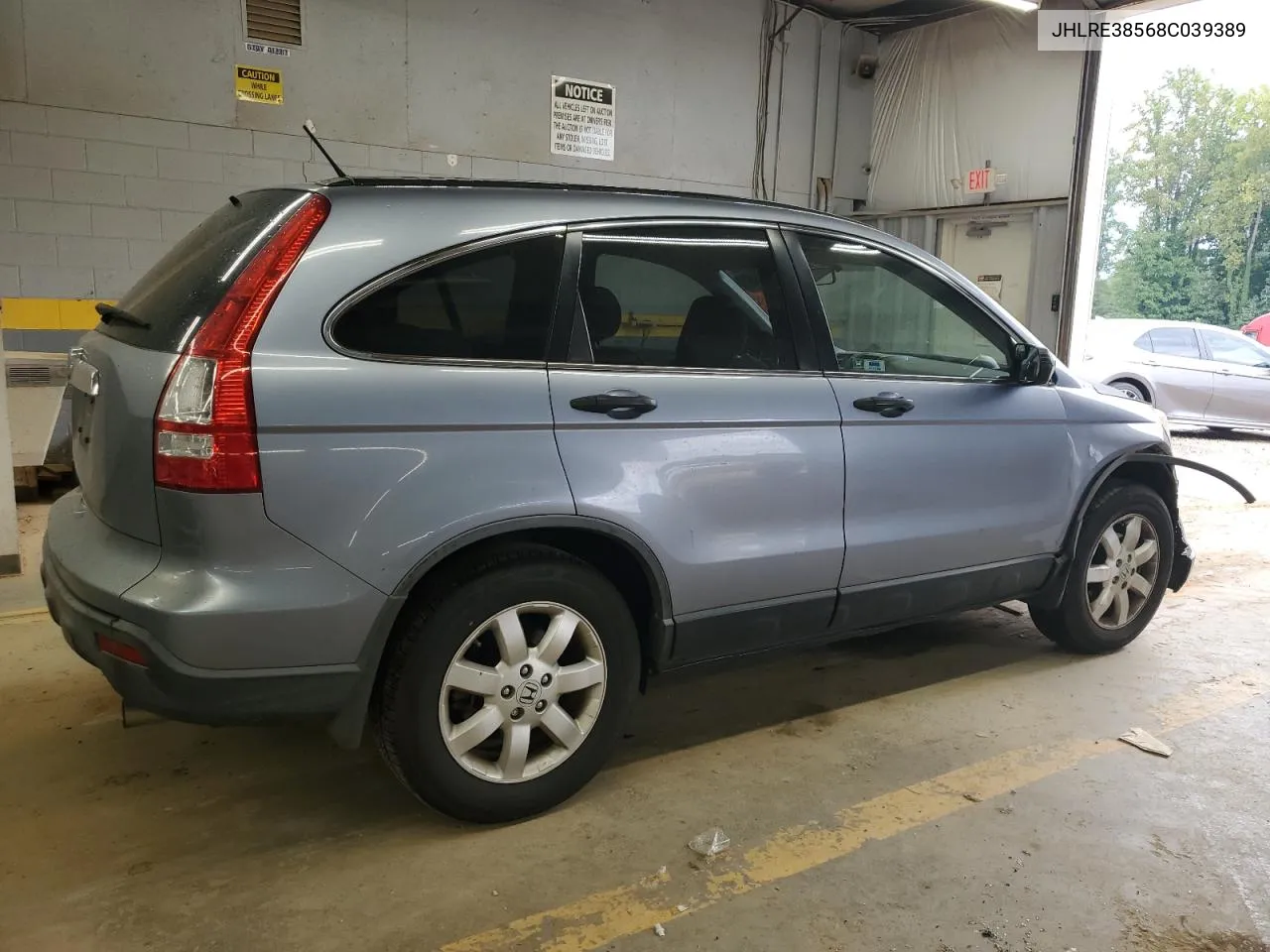 JHLRE38568C039389 2008 Honda Cr-V Ex