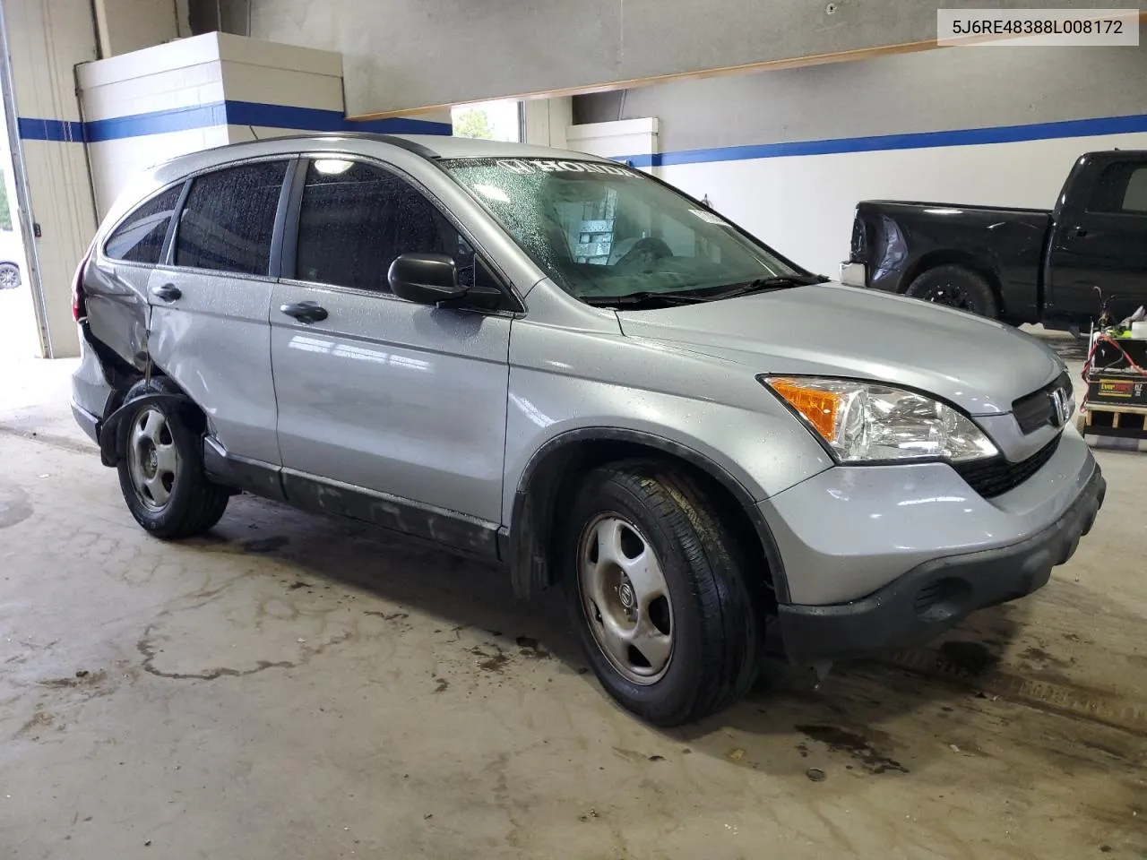 2008 Honda Cr-V Lx VIN: 5J6RE48388L008172 Lot: 71705044