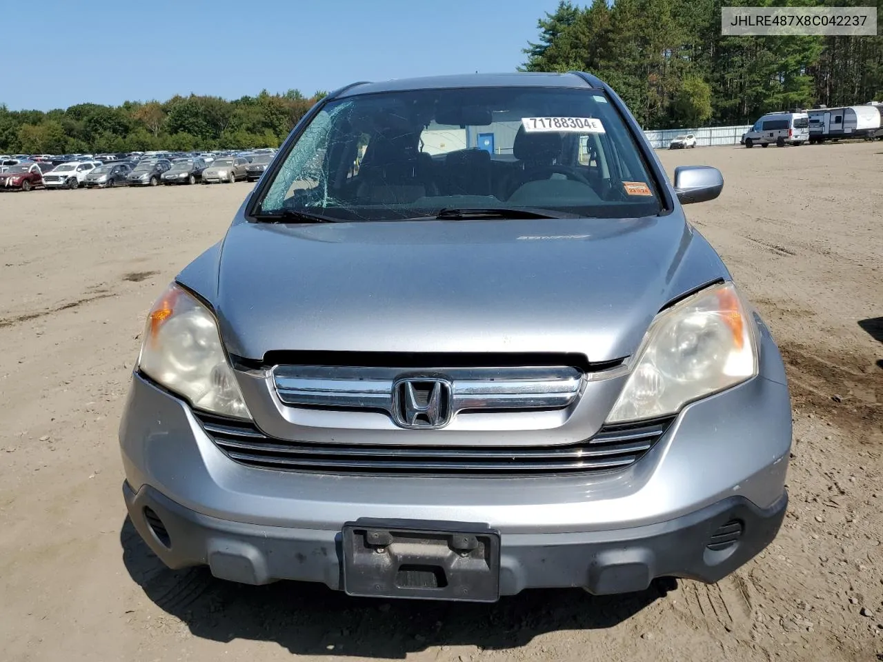 JHLRE487X8C042237 2008 Honda Cr-V Exl