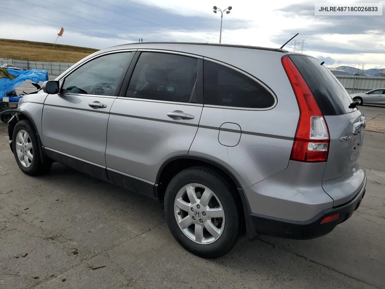 JHLRE48718C026833 2008 Honda Cr-V Exl