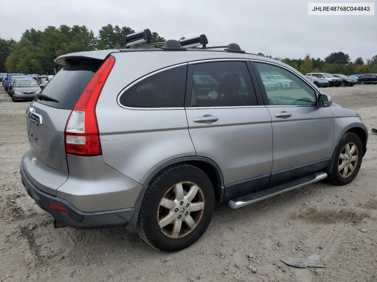 2008 Honda Cr-V Exl VIN: JHLRE48768C044843 Lot: 72203994