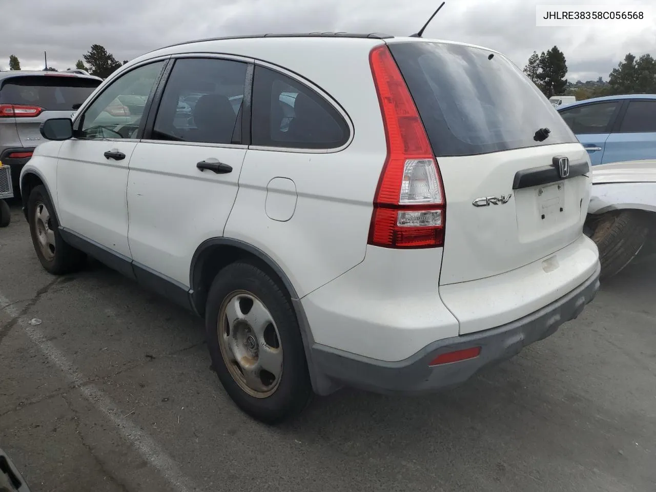 JHLRE38358C056568 2008 Honda Cr-V Lx