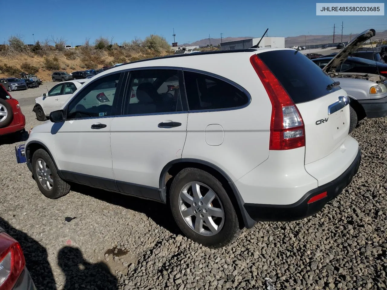 JHLRE48558C033685 2008 Honda Cr-V Ex