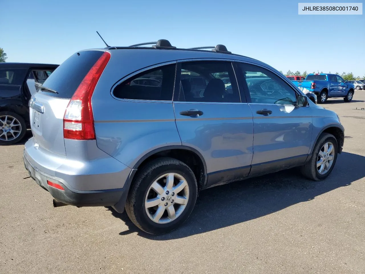 JHLRE38508C001740 2008 Honda Cr-V Ex