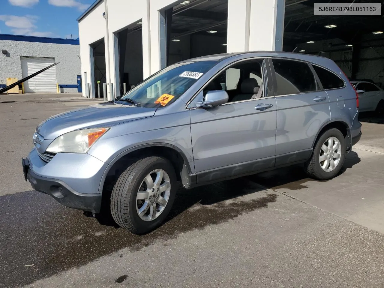 5J6RE48798L051163 2008 Honda Cr-V Exl