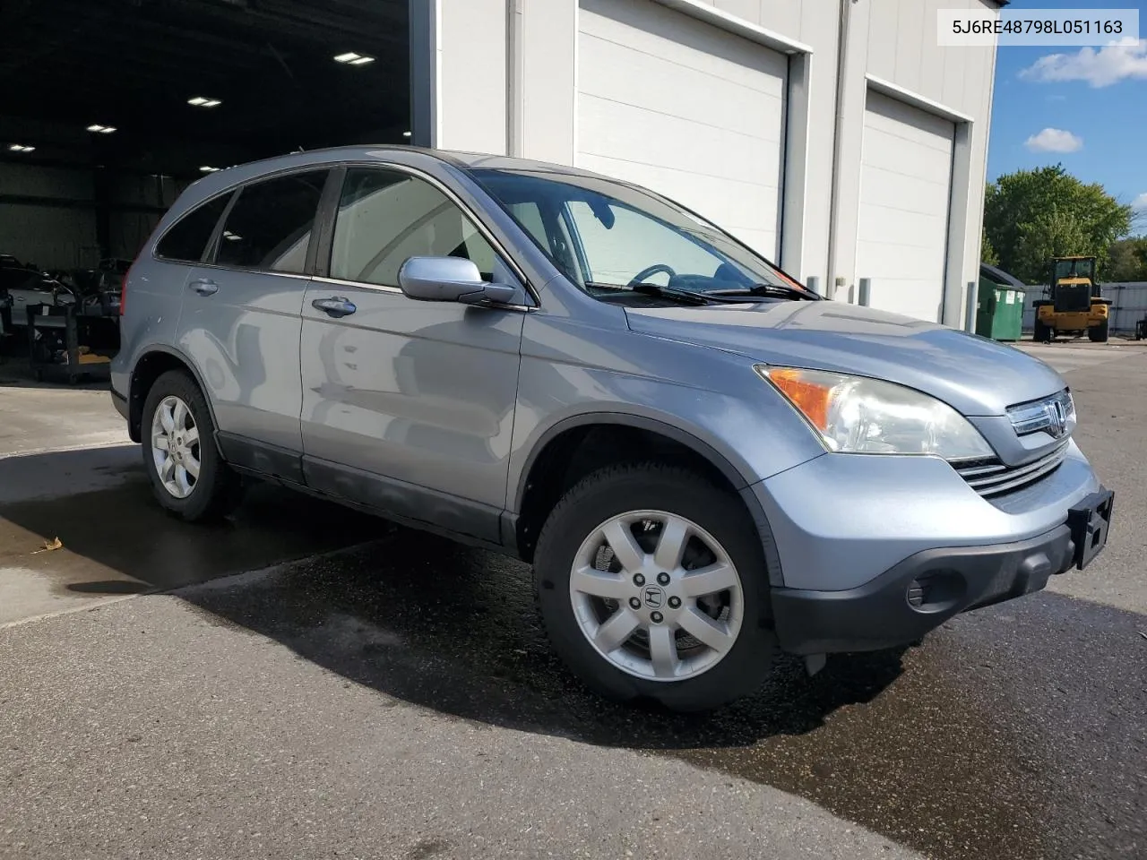 2008 Honda Cr-V Exl VIN: 5J6RE48798L051163 Lot: 72530384