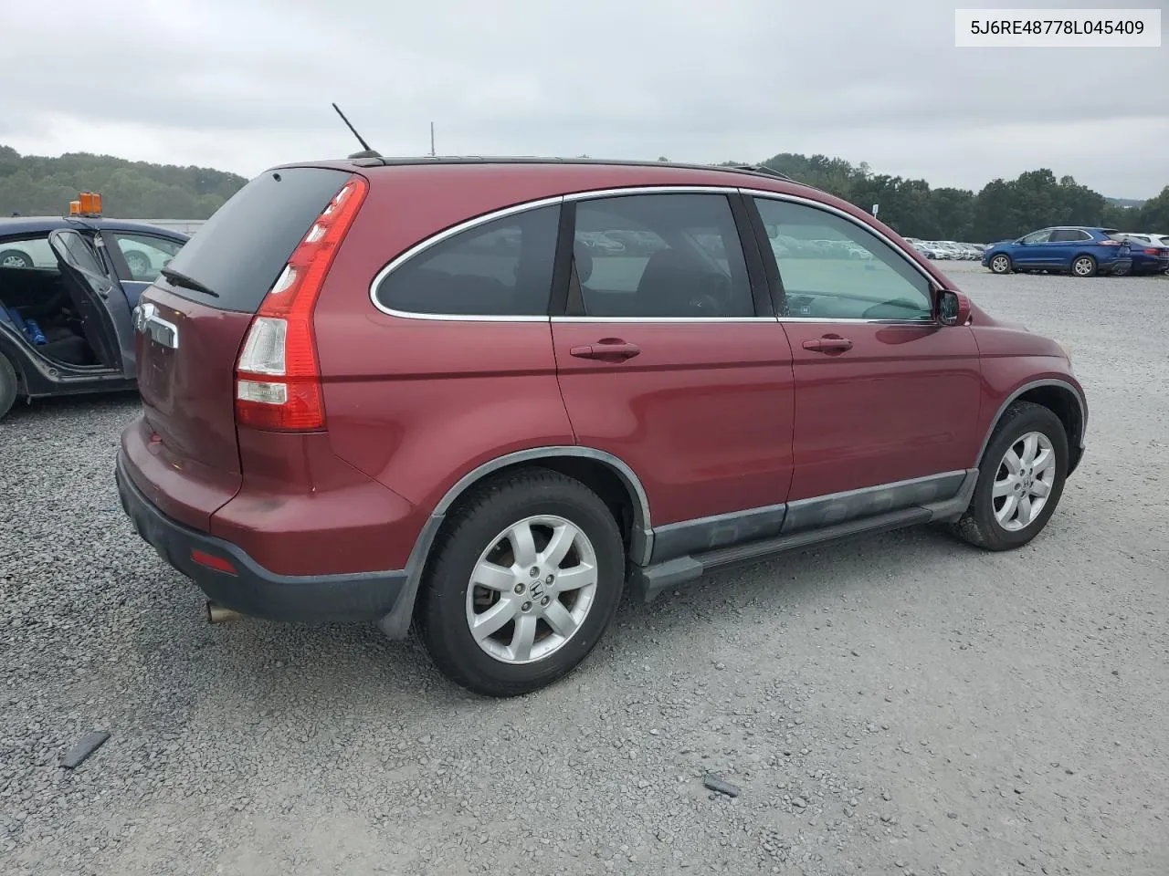 2008 Honda Cr-V Exl VIN: 5J6RE48778L045409 Lot: 72751794