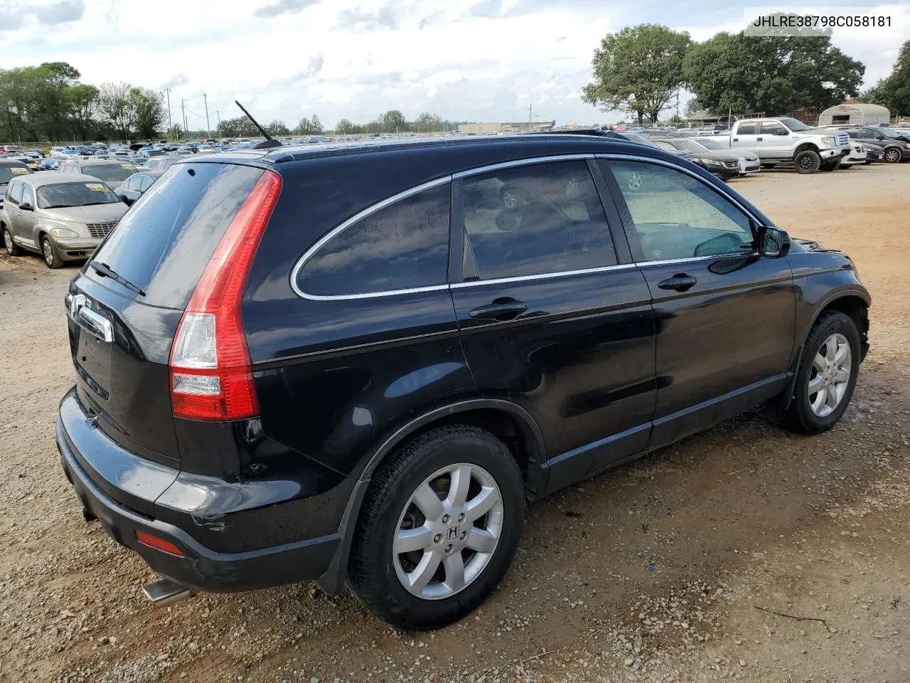 JHLRE38798C058181 2008 Honda Cr-V Exl