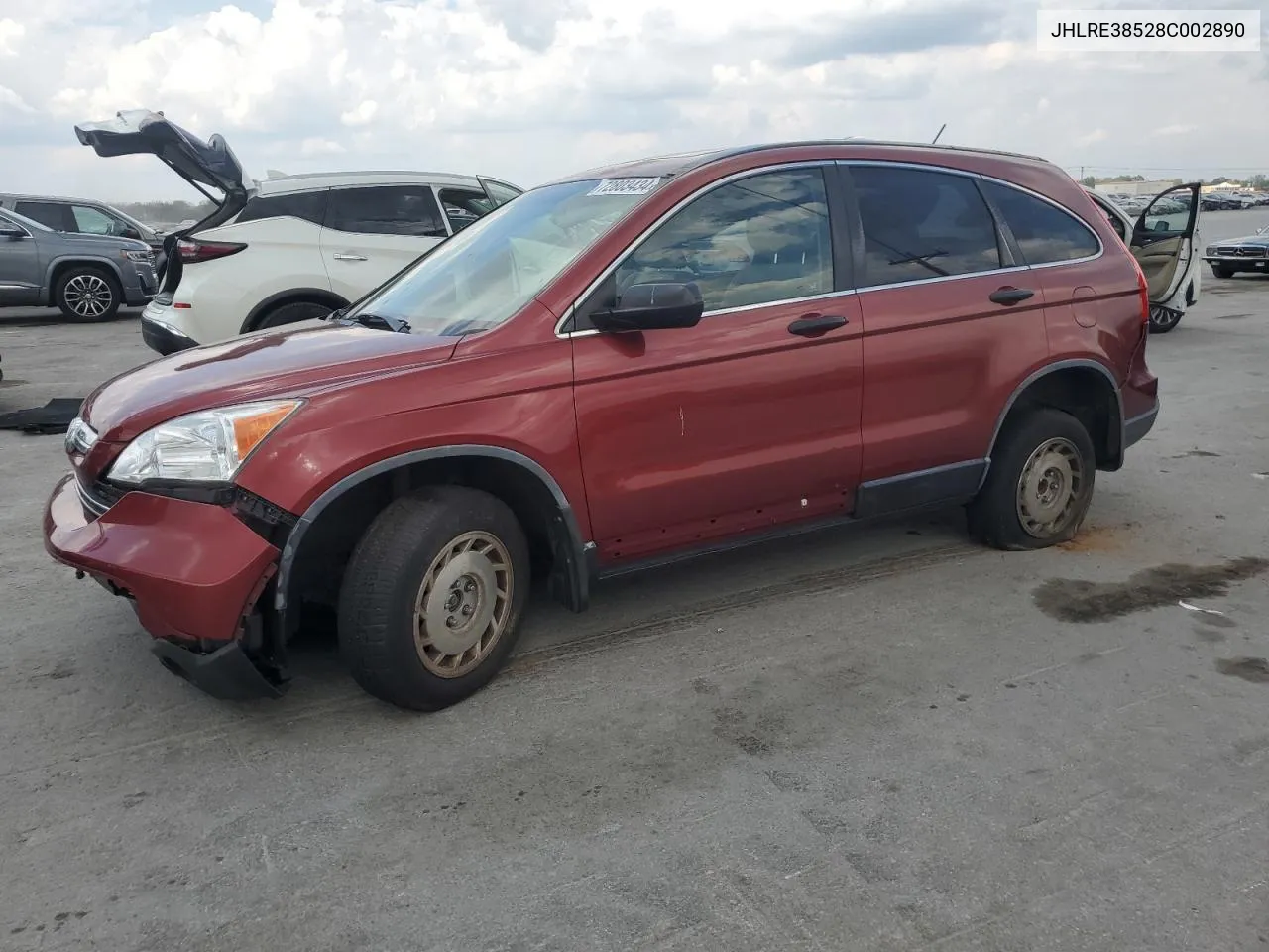 JHLRE38528C002890 2008 Honda Cr-V Ex