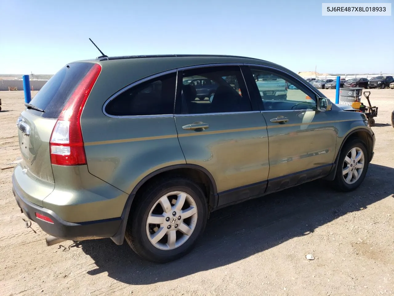 5J6RE487X8L018933 2008 Honda Cr-V Exl