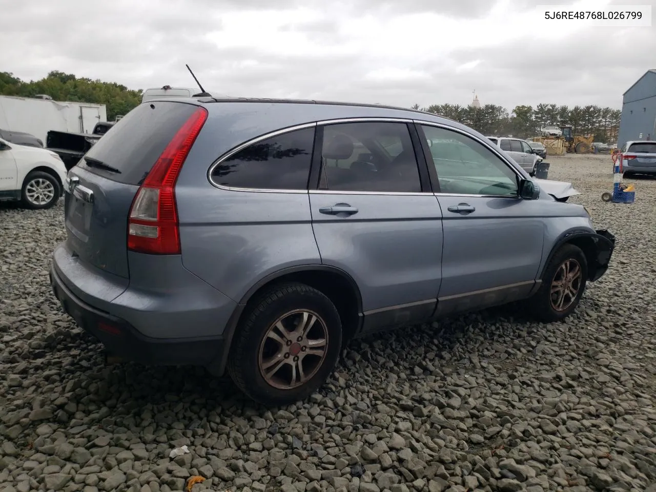 5J6RE48768L026799 2008 Honda Cr-V Exl