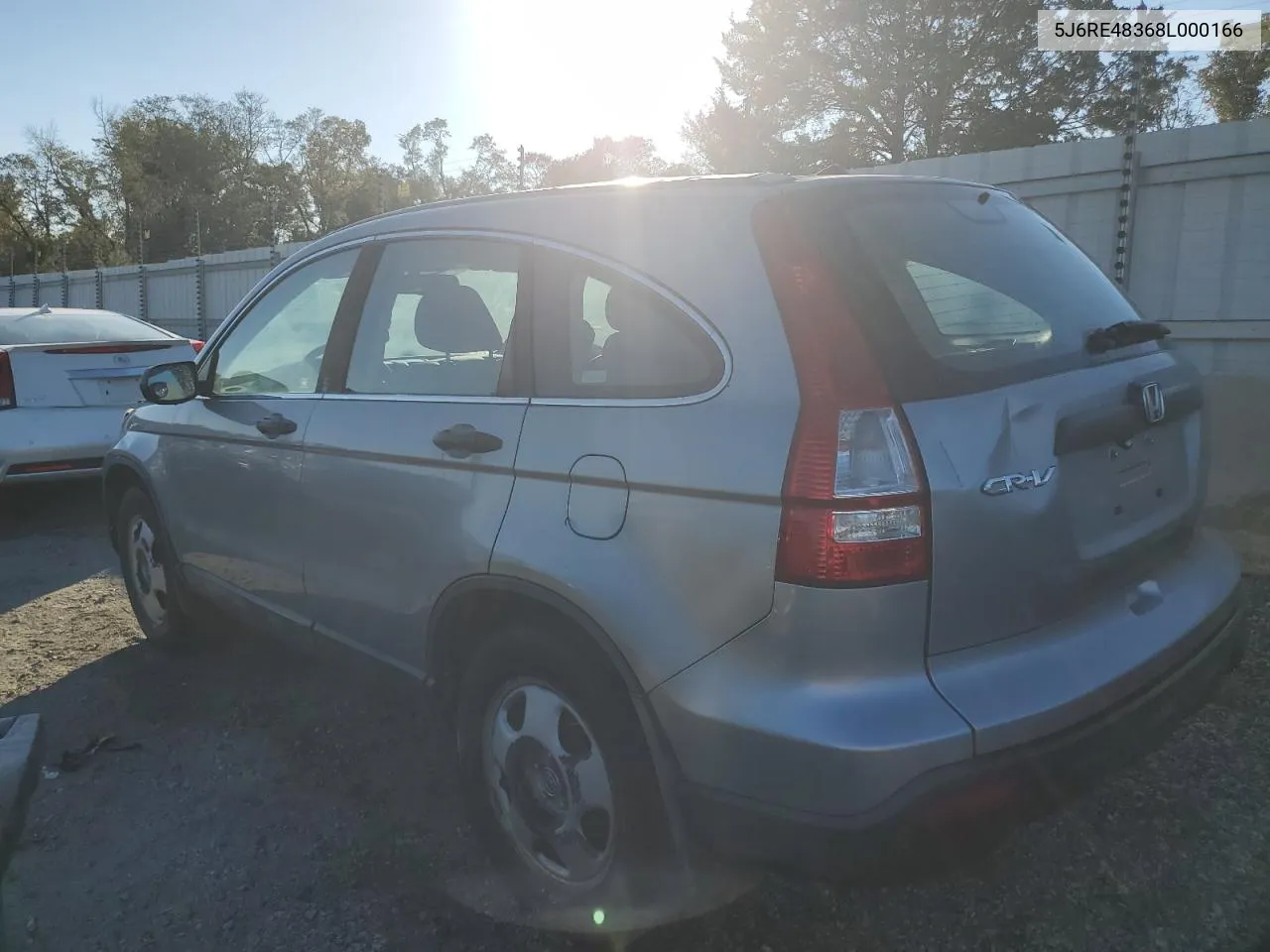 2008 Honda Cr-V Lx VIN: 5J6RE48368L000166 Lot: 73018324