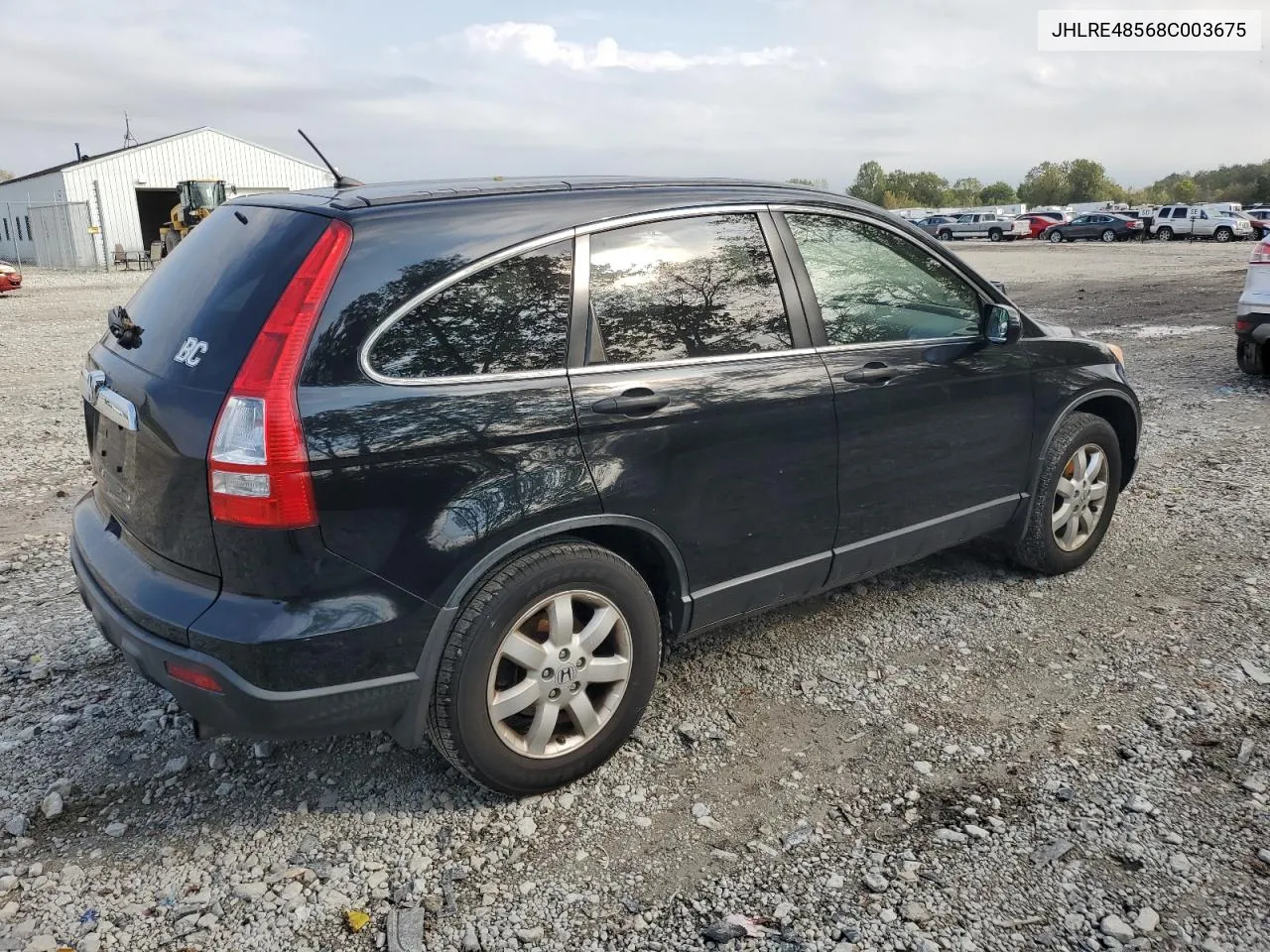 2008 Honda Cr-V Ex VIN: JHLRE48568C003675 Lot: 73083774