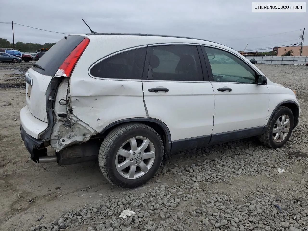 JHLRE48508C011884 2008 Honda Cr-V Ex