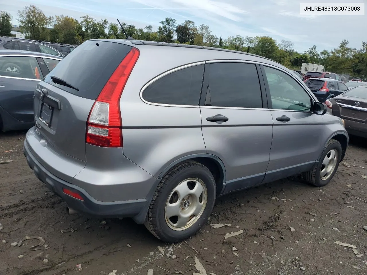 JHLRE48318C073003 2008 Honda Cr-V Lx