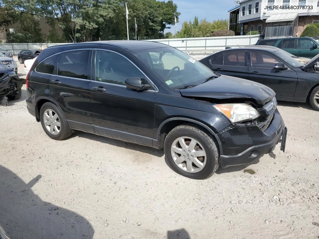 2008 Honda Cr-V Ex VIN: JHLRE48568C078733 Lot: 73307964