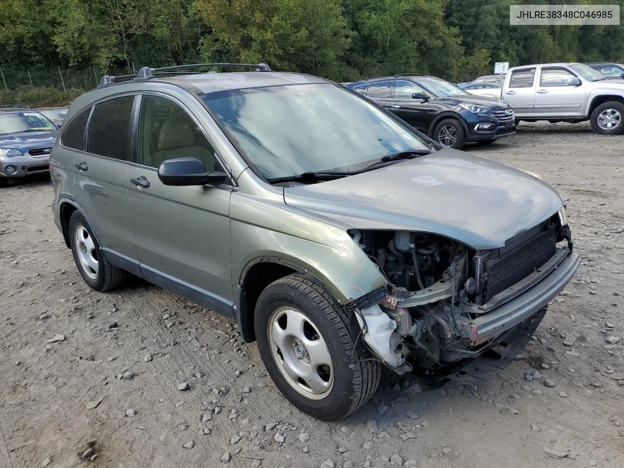 JHLRE38348C046985 2008 Honda Cr-V Lx